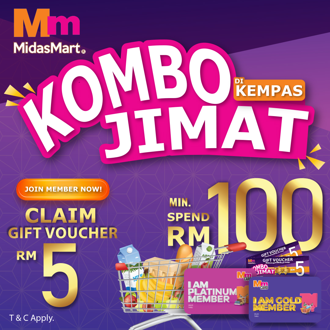 Kombo Jimat at Midas Mart Kempas